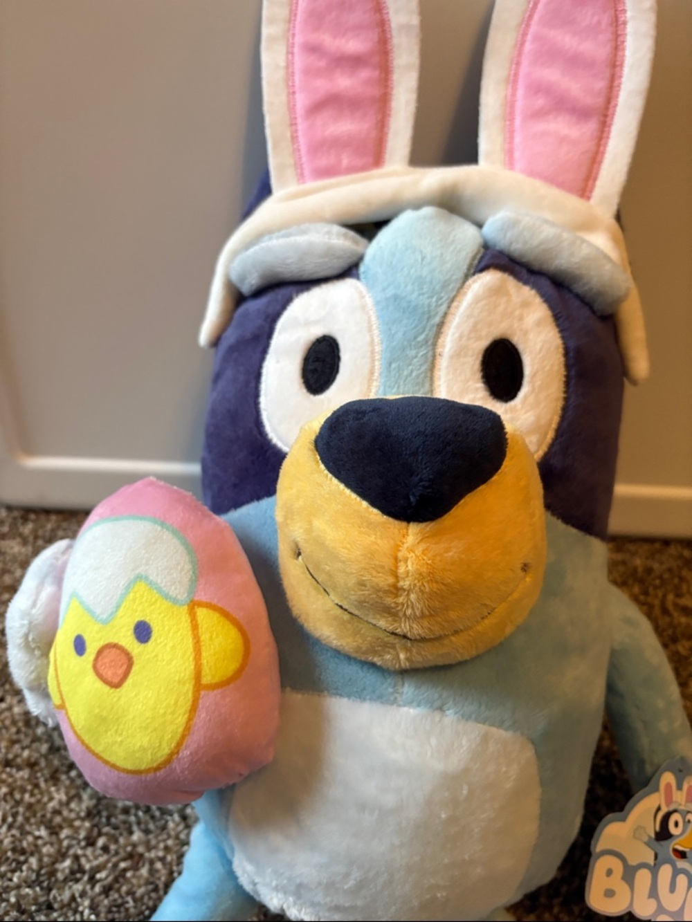 Bluey Plush Toy with Bunny Ears NWT - Picture 6 of 11